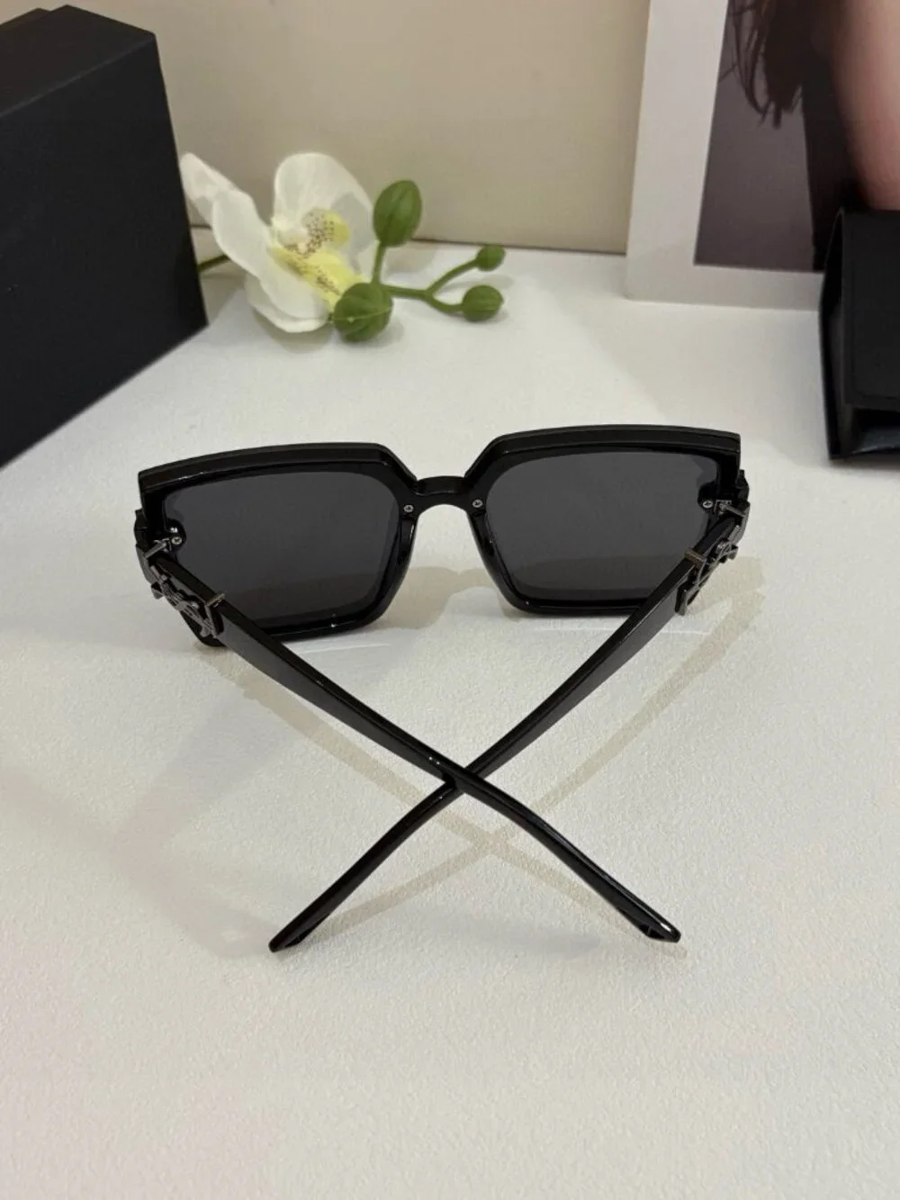 Saint Laurent Oversized Square Sunglasses - Picture 2 of 5